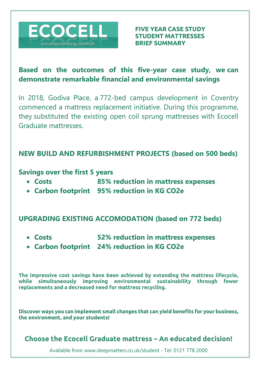 University Halls Case Study - Brief summary