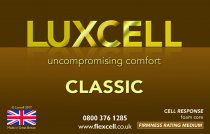 Luxcell Classic Comfort Merino wool topped mattress