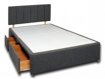 Luxcell Comfort mattress and Divan set in DAMASK fabric