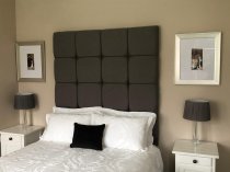 Tall square panel headboard