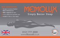 Memolux 700 mattress with Coolmax cover